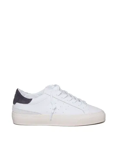 Date Sonica Sneakers In Leather In White