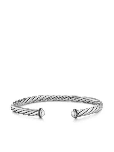 David Yurman Cable-chain Slip-on Bracelet In Silver