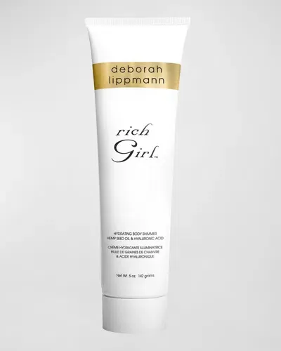 Deborah Lippmann Rich Girl Shimmering Body Lotion With Cbd Oil, 5 Oz. In Misc