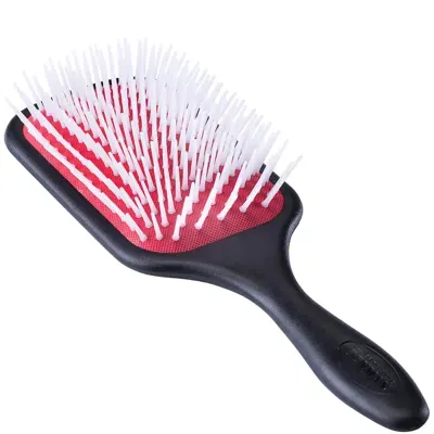 Denman D38 Power Paddle Brush - Red/black In White