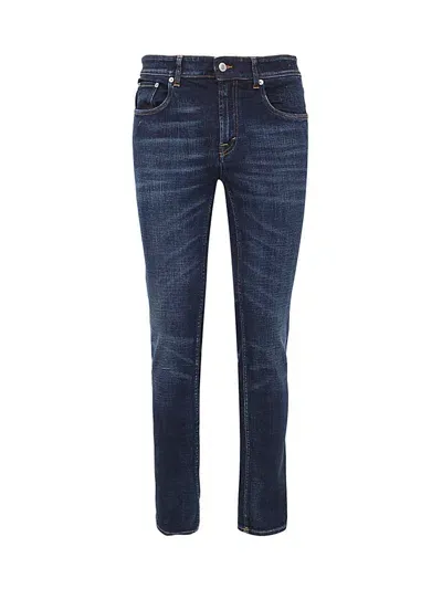 Department Five Skeith Five Pockets Trouser Super Slim In Blue