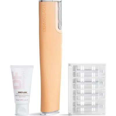 Dermaflash Luxe+ Advanced Sonic Dermaplaning & Peach Fuzz Removal Set