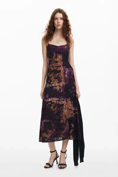 Desigual Dress In Material Finishes