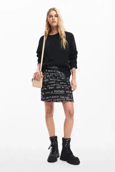 Desigual Skirt In Black