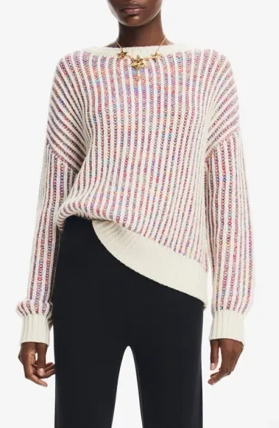 Desigual Whitehorse Marled Stripe Sweater