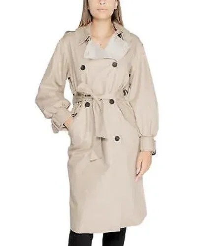 Pre-owned Desigual Women's Classic Trench Coat - Jackets - Beige -size S