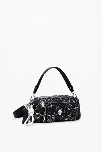 Desigual Xs Baguette Bag In Black