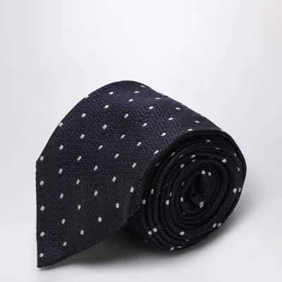 Destin Blue/white Polka Dot Tie