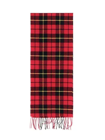 Destin Checked Pattern Scarf In Multi