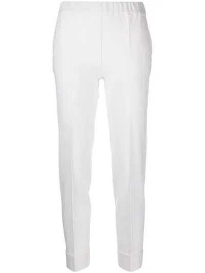 D-exterior Elasticated-waist Trousers In Nude