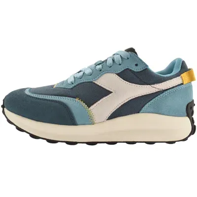 Diadora Race Suede Sw Trainers Blue