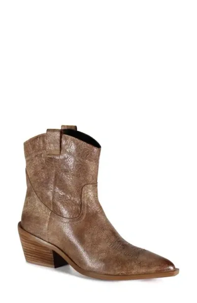 Diba True Rave Lion Western Boot In Tan