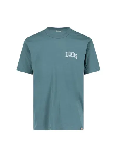 Dickies "aitkin" Logo T-shirt In Green