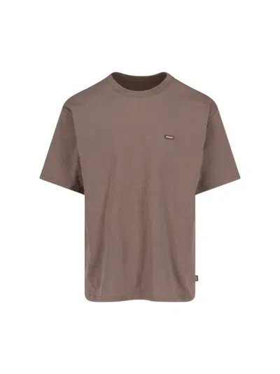 Dickies "clancy" Logo T-shirt In Brown