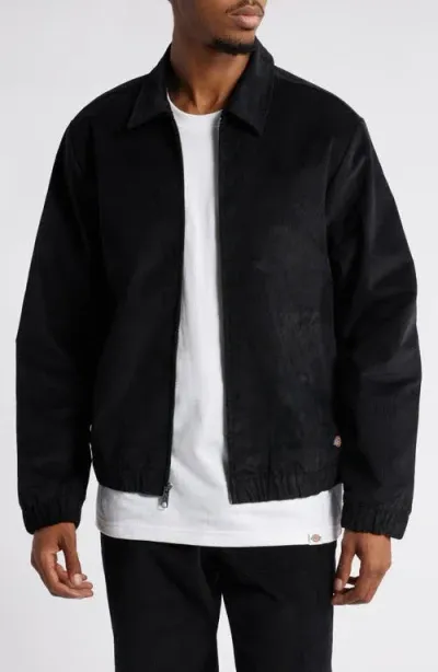 Dickies Ike Corduroy Jacket In Black