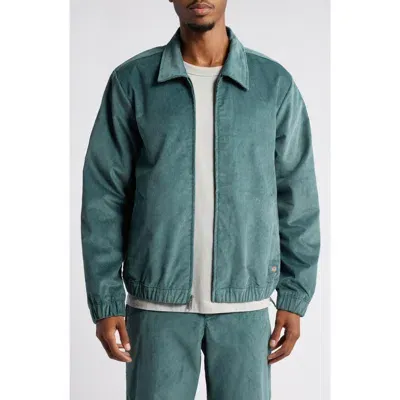 Dickies Ike Corduroy Jacket In Lincoln Green