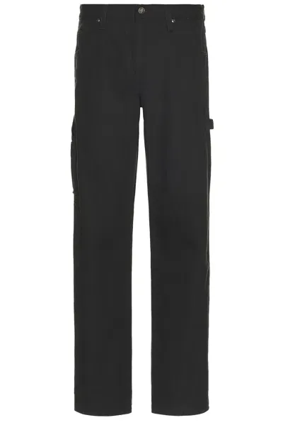 Dickies Relaxed Fit Duck Jean In Rinsed Black