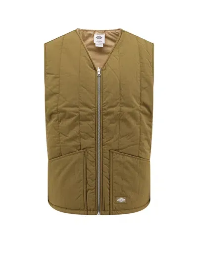 Dickies Tier 0 Reversible Vest In 3m Thinsulate Insulation Material In Green