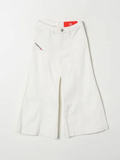 Diesel Jeans  Kids Color White In Weiss