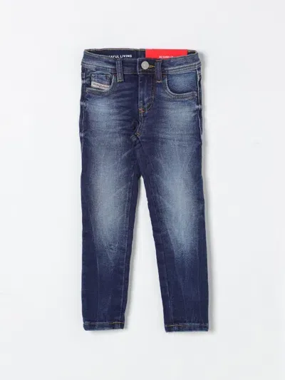 Diesel Pants  Kids Color Blue In Blau