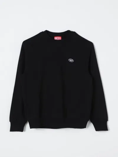 Diesel Sweater  Kids Color Black In Schwarz