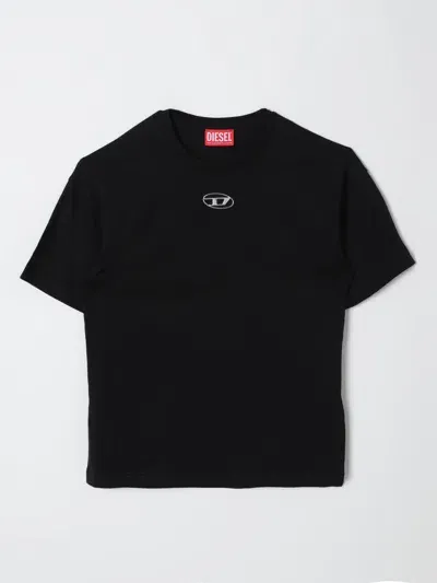 Diesel T-shirt  Kids Color Black In 黑色