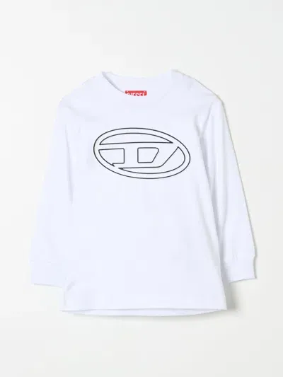 Diesel T-shirt  Kids Color White In Weiss