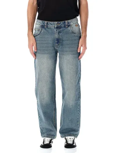 Dime Classic Relaxed Denim Pants In Sandblasted Indigo