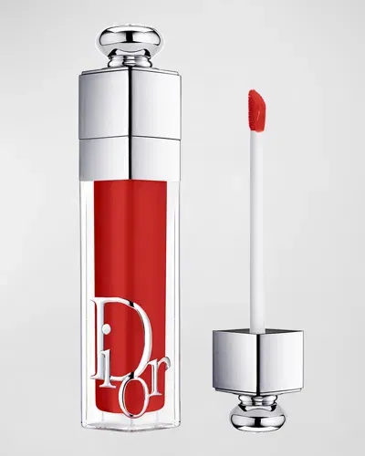 Dior Addict Lip Maximizer Gloss In   Intense (a Bold Brick Red)