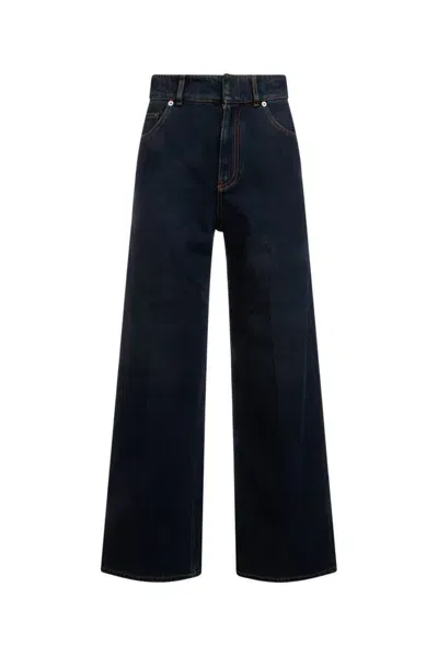 Dior Christian  Flared Jeans In Blue