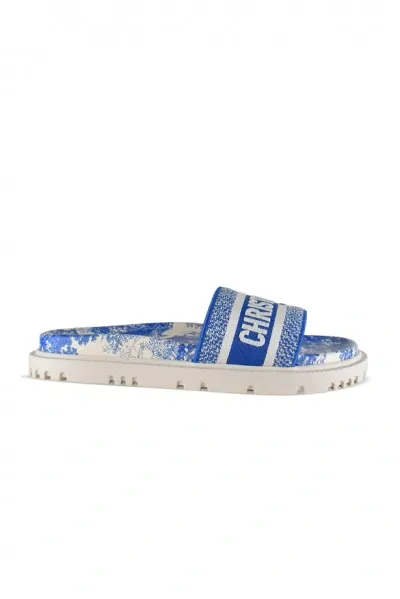 Dior Dway Sandals In Blue