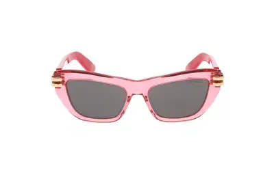 Dior Eyewear Butterfly Frame Sunglasses In Pink