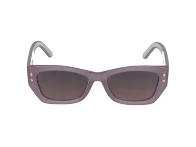 Dior Eyewear Pacific S2u Rectangular Frame Sunglasses In Purple