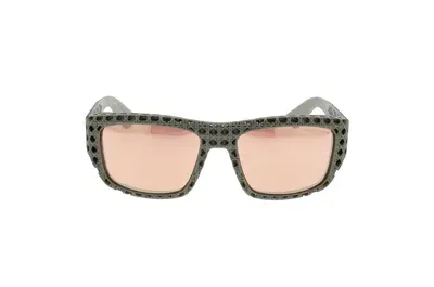 Dior Eyewear Rectangle Frame Sunglasses In Multi