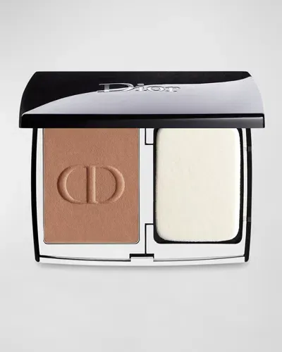 Dior Forever Natural Matte Velvet Compact Foundation In N Neutral (dark Skin With Neutral Beige 