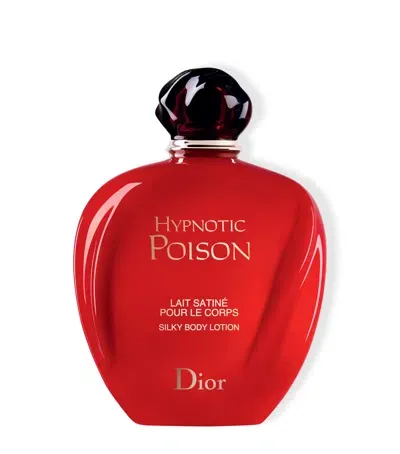 Dior Hypnotic Poison Silky Body Lotion In White