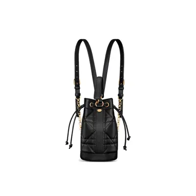 Dior Leather Backpack In Black