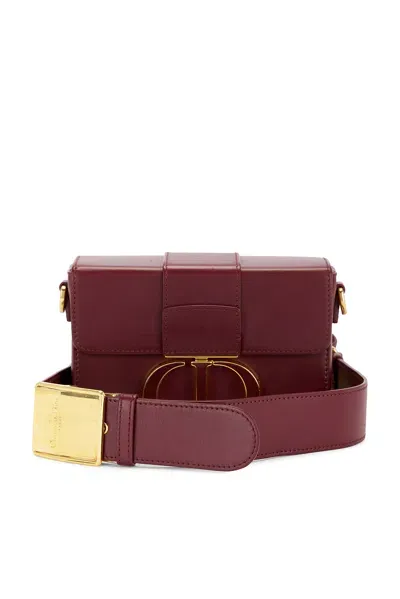 Dior Montaigne Shoulder Bag In Burgundy