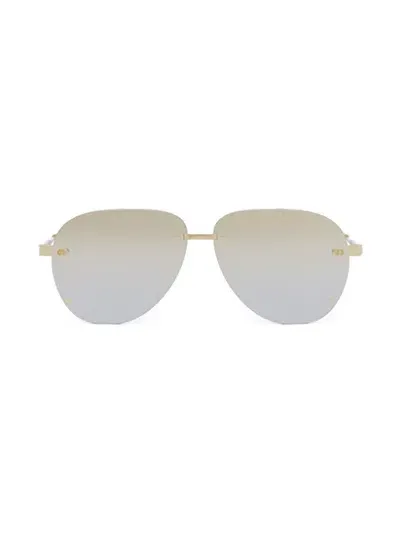 Dior Eyewear Neo A1u Mirrored Aviator Sunglasses In Multi