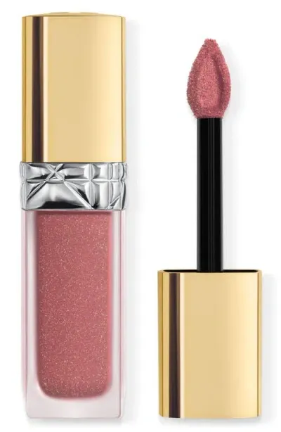 Dior Rouge  Forever Liquid Sequin Liquid Lipstick In 323 Dazzle