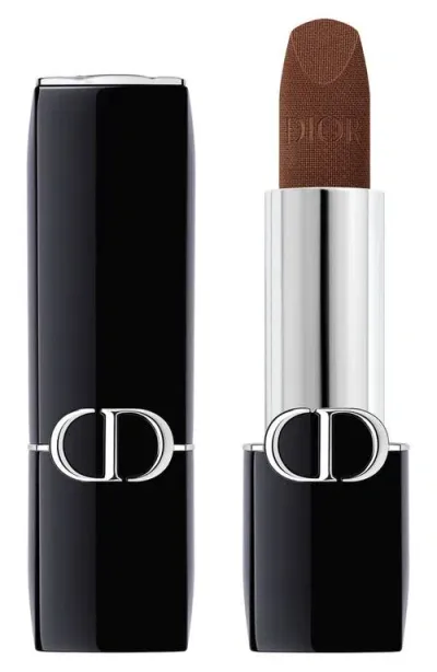 Dior Rouge  Refillable Lipstick In 413 Velvet