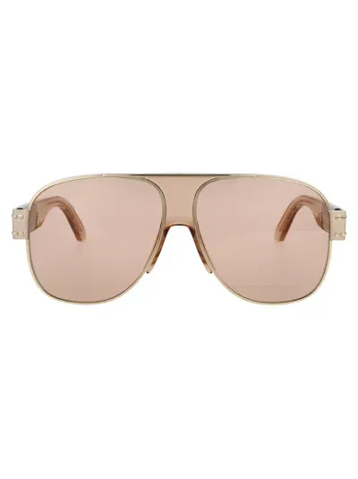 Dior Sunglasses Cd40071 U B0 L0 In Neutral