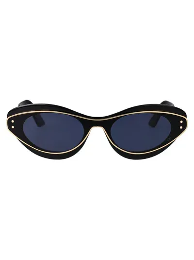 Dior Meteor B1i Sunglasses In 01v - Black