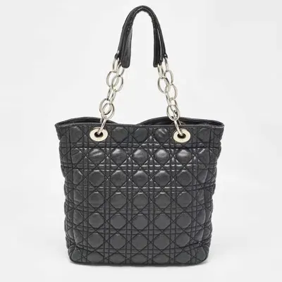 Pre-owned Dior Tote In Black