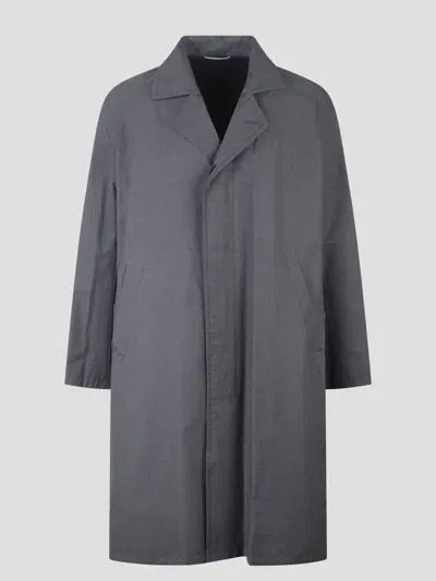 Dior Trench Coat In Grey