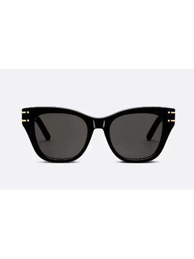 Dior Signature B4i Sunglasses In Black