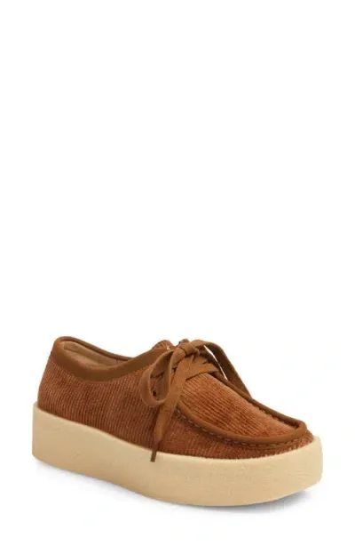 Dirty Laundry Corduroy Platform Shoe In Mocha