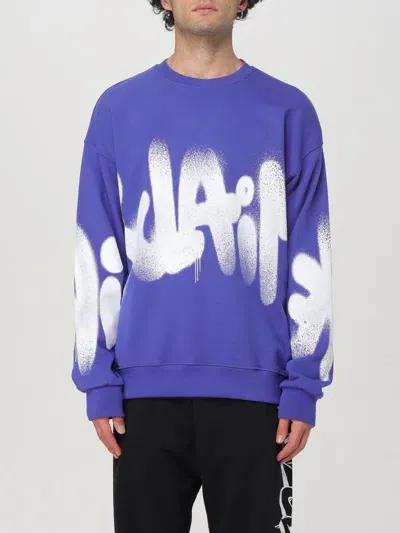 Disclaimer Sweater  Men Color Violet In Violett