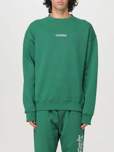 Disclaimer Sweatshirt  Men Color Green In Grün