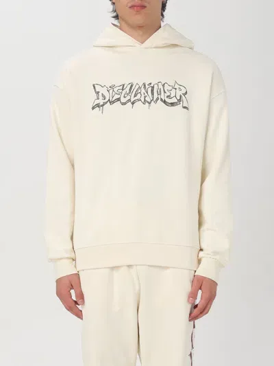 Disclaimer Sweatshirt  Men Color Yellow Cream